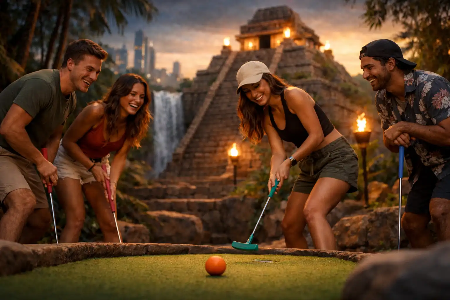Golfrausch Minigolf Maya
